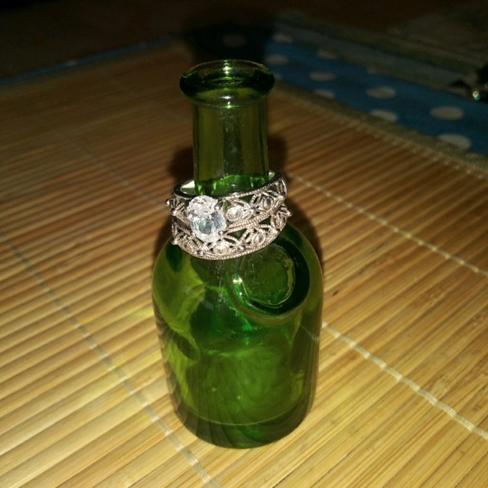 Avon Sterling Silver Ring Set - image 1